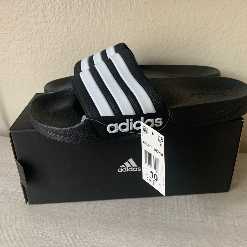 BRAND NEW  Adidas Men  Adilette Slides